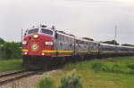 Canyon train rolls north